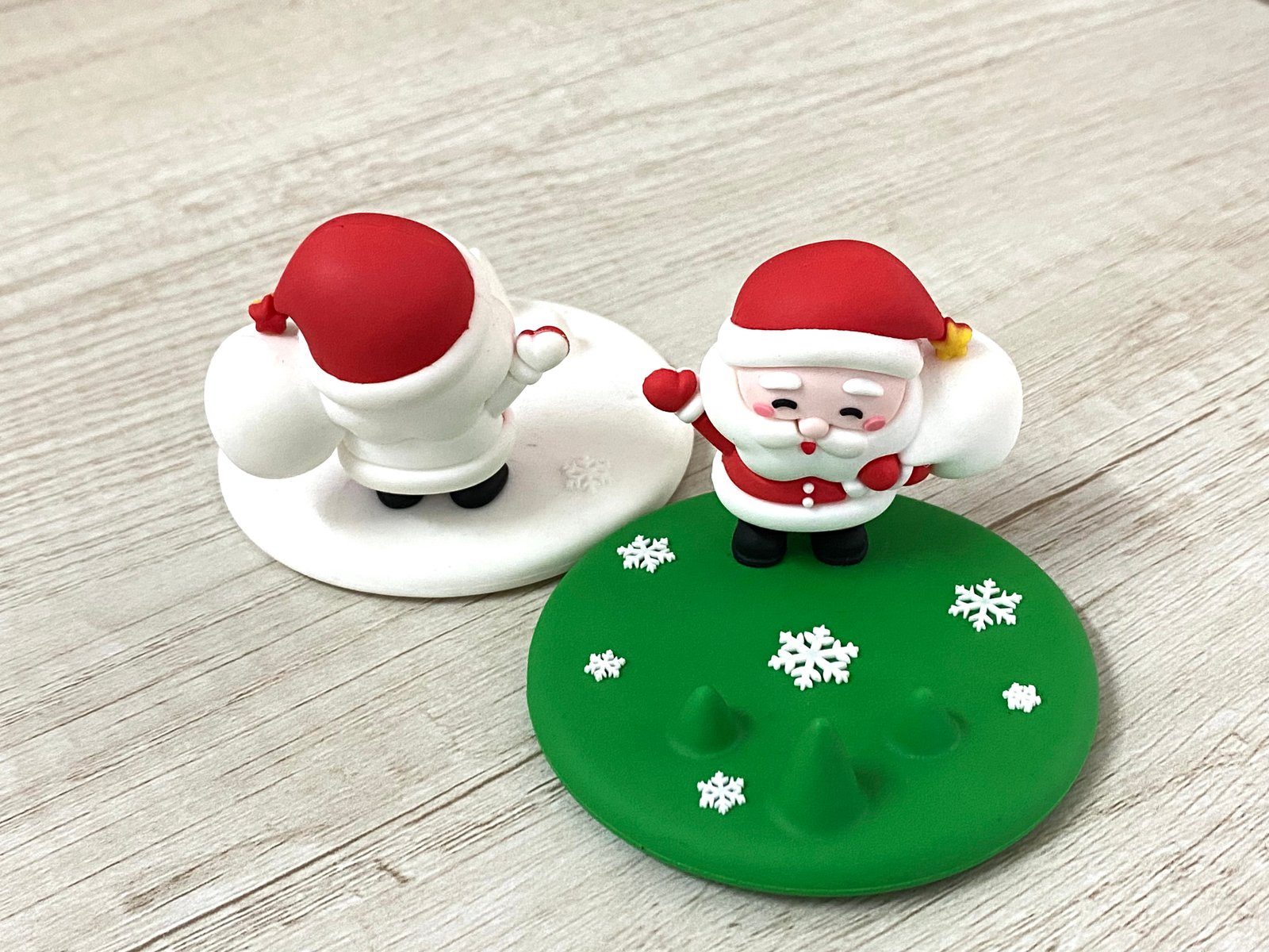 Factory Custom Wholesale 3D PVC Rubber Christmas Theme Action Figure Doll pic 5