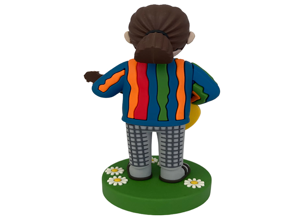 Factory Custom Wholesale 3D PVC Rubber The Guitar Man Action Figure pic 2 Factory Custom Wholesale 3D PVC Rubber The Guitar Man Action Figure pic 2