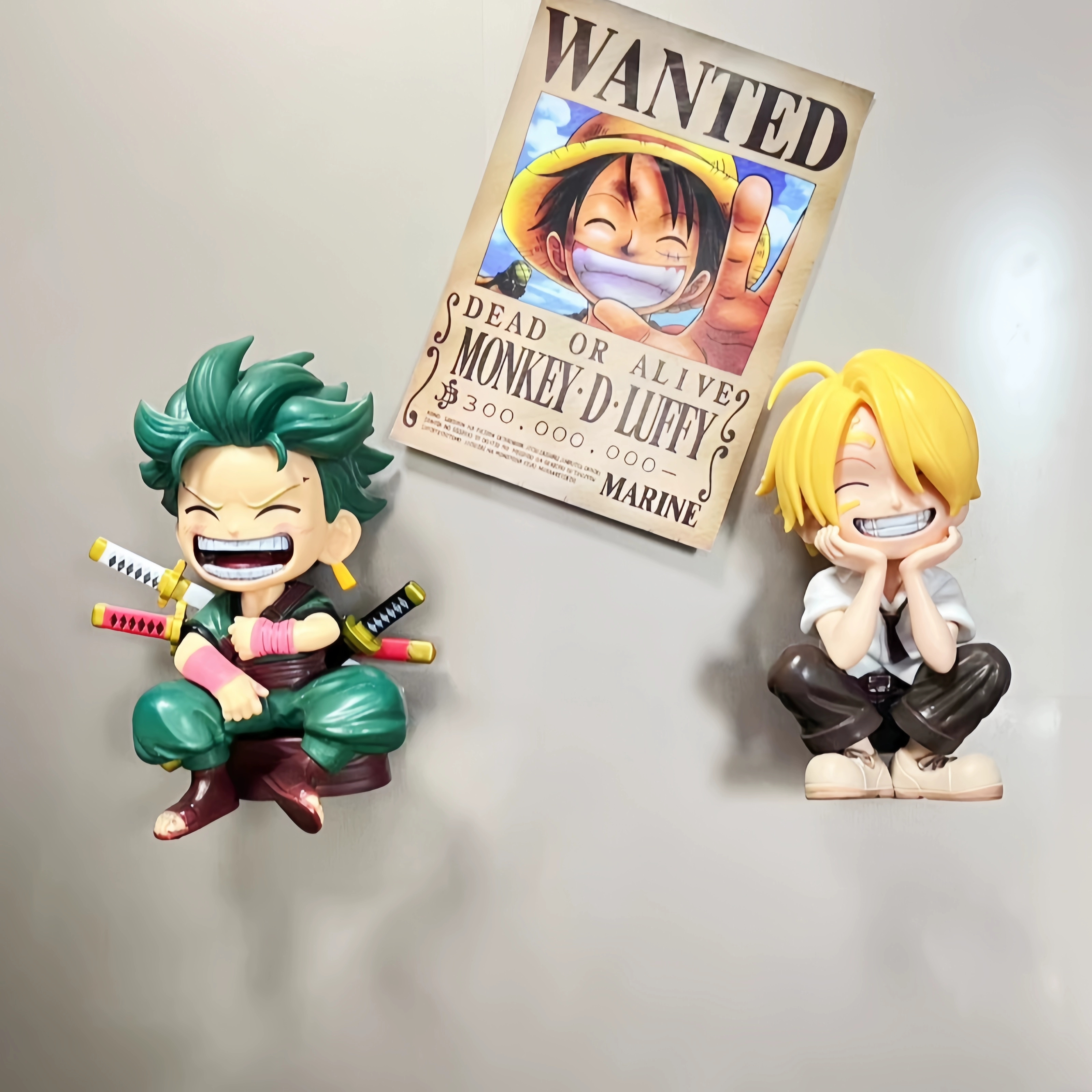 Factory Custom Cute Creative PVC One Piece Fridge Magnets Refrigerator Stickers pic 5