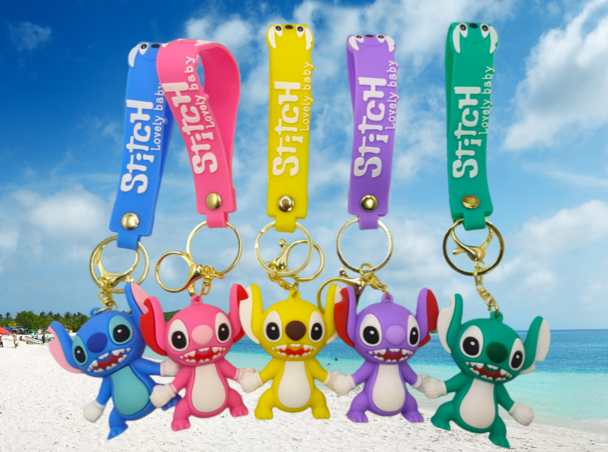 Spot keychain Creative 3D Soft PVC Keychain Professional PVC keychain factory pic 3