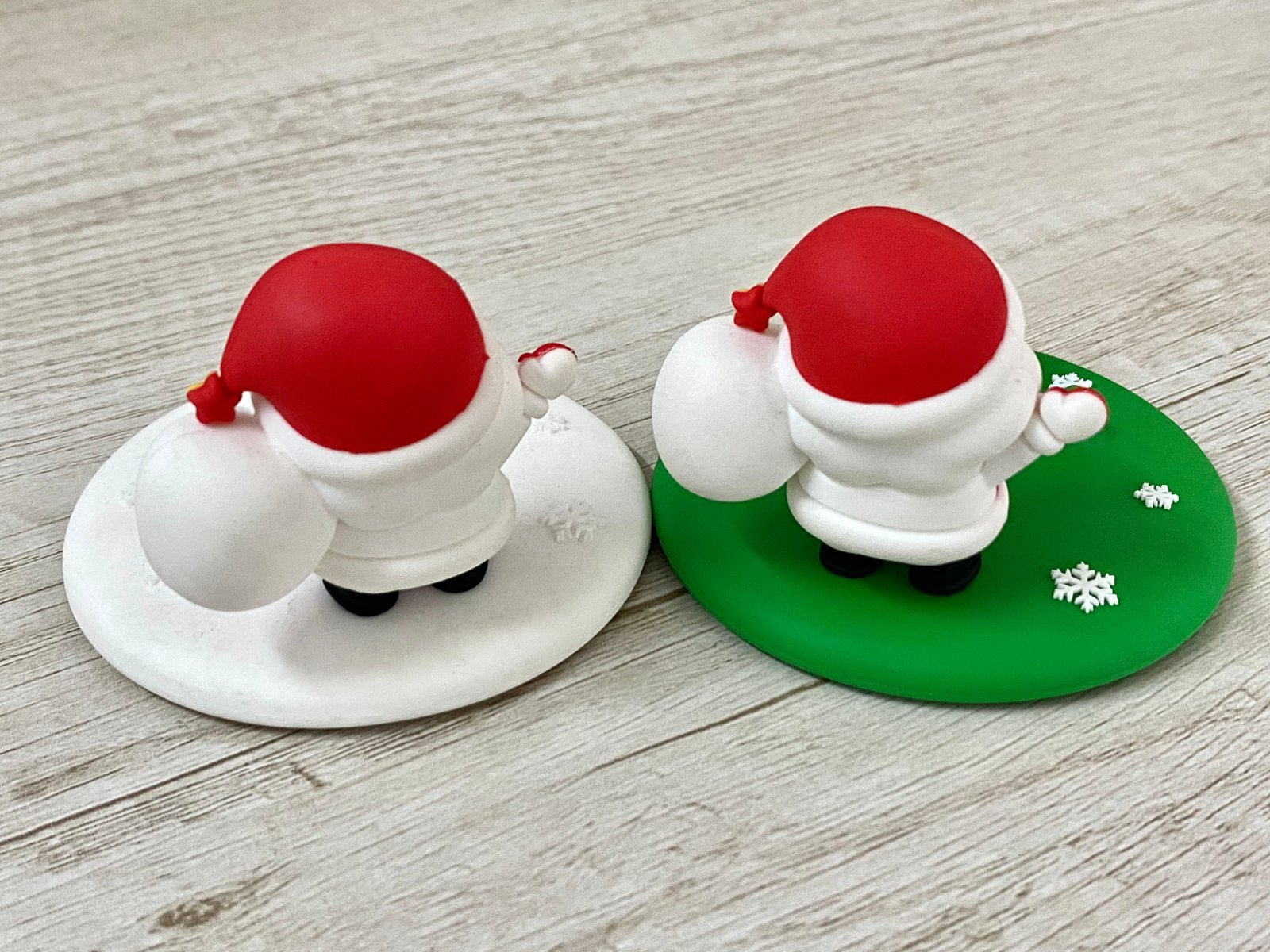 Factory Custom Wholesale 3D PVC Rubber Christmas Theme Action Figure Doll pic 2