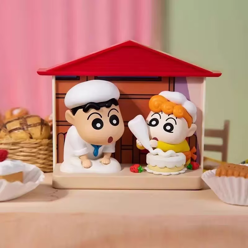 Factory Custom Cute Creative PVC Crayon Shin-chan Fridge Magnets pic 5