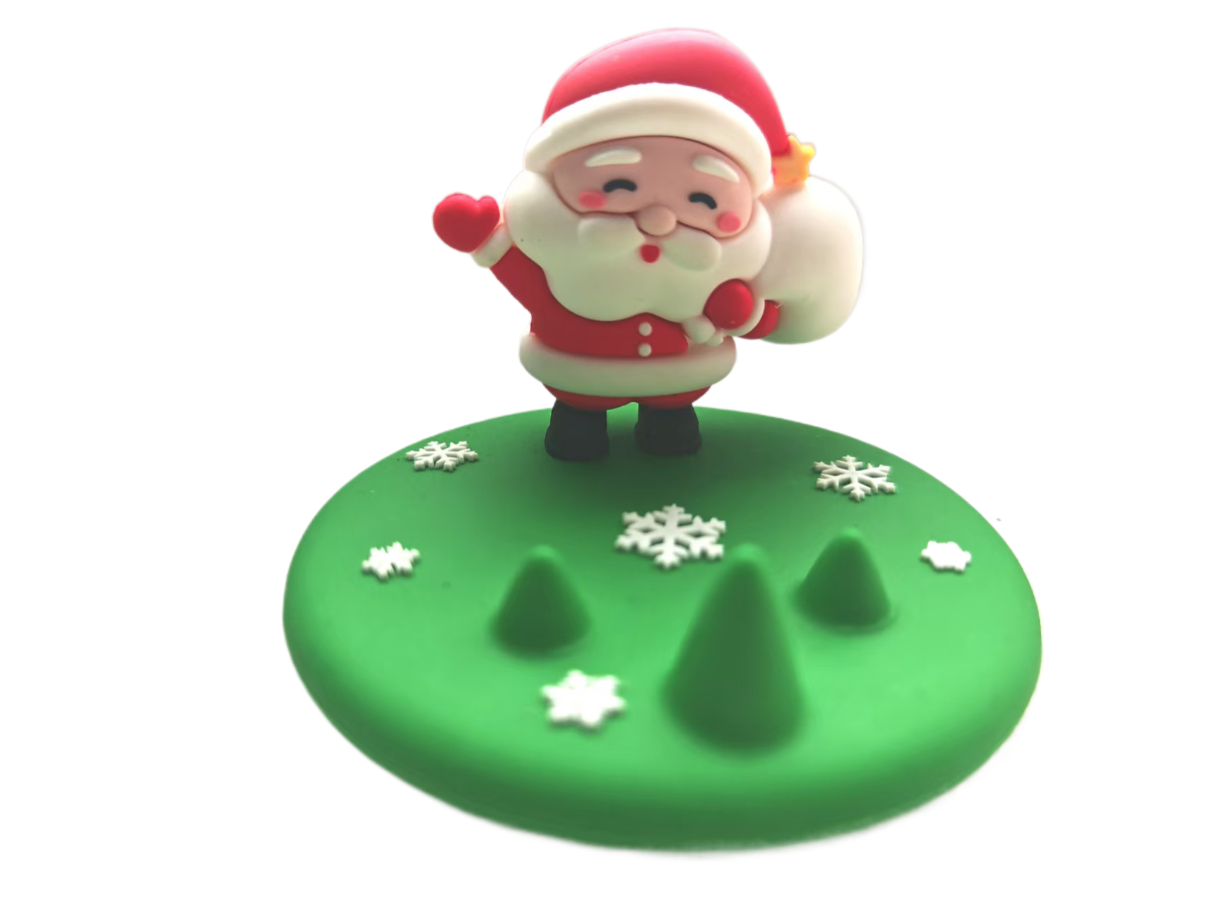 High-End Custom 3D PVC Silicone Cell Phone Holder pic 4